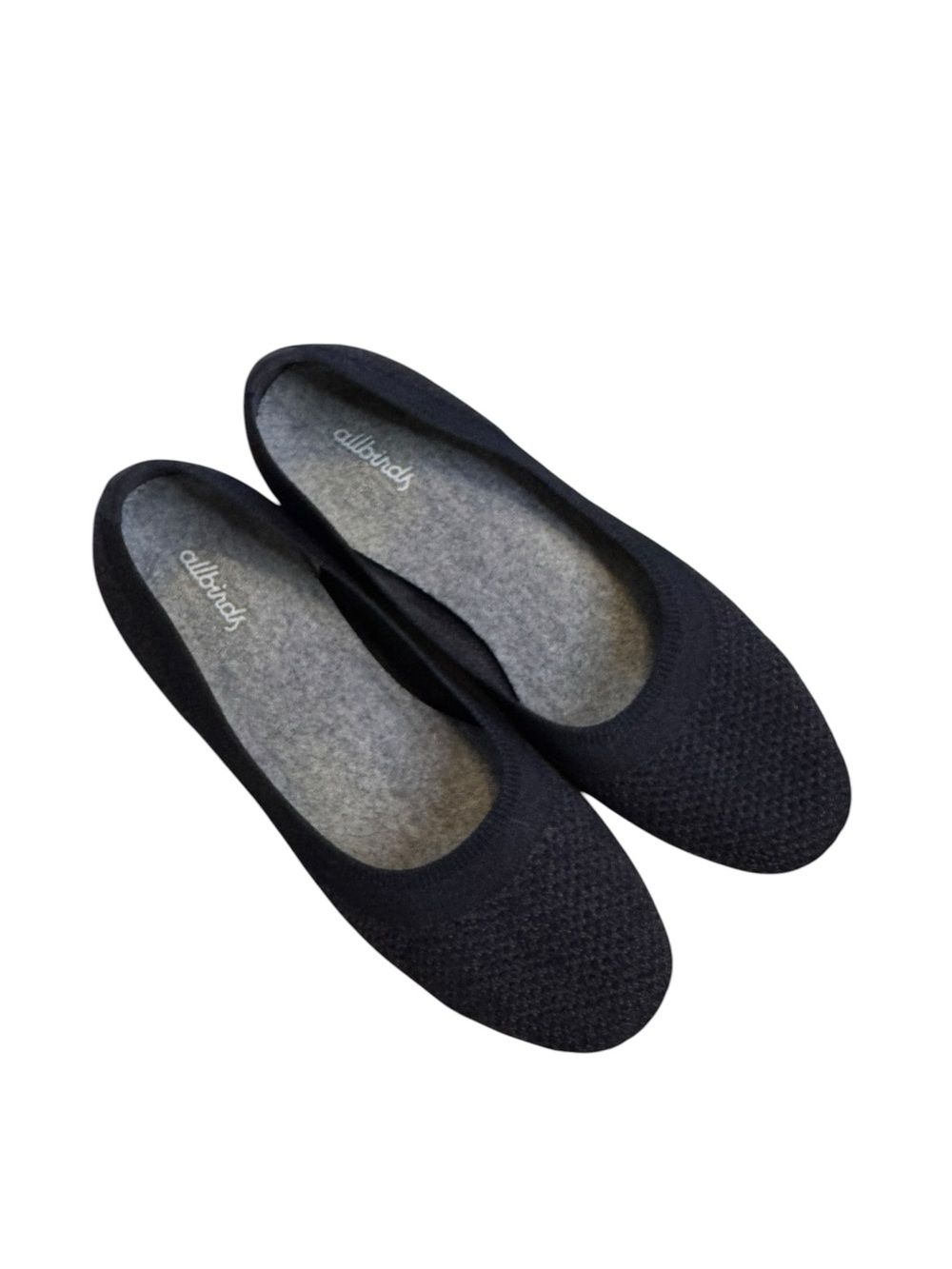Allbirds Women's Black Tree Breezer Ballet Flat Breathable Tree Knit Size 9